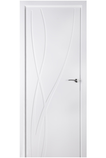 Елегантна луксозна бяла врата