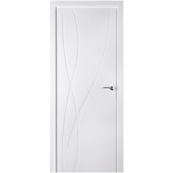 Елегантна луксозна бяла врата