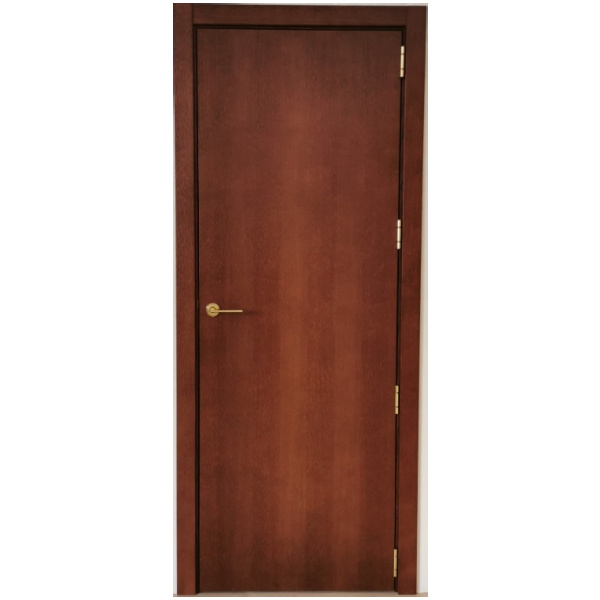дървена врата фурнир махагон