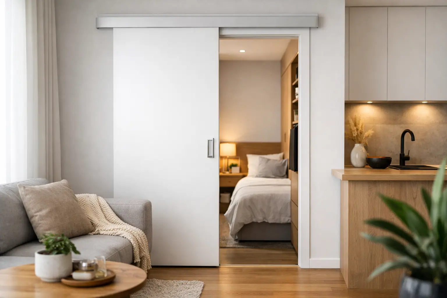 Плъзгащи врати за малки пространства