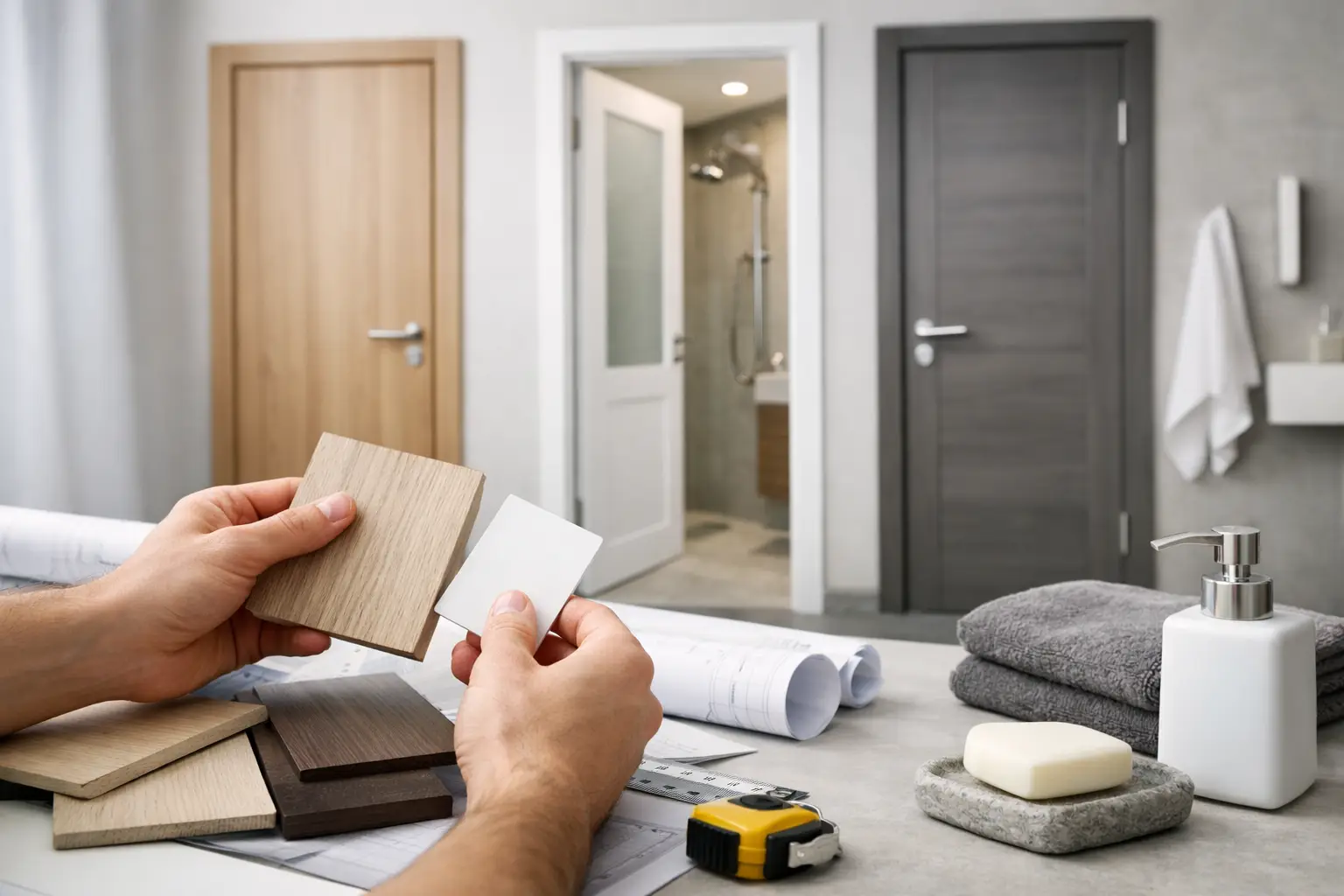 Как се избира врата за баня без грешки