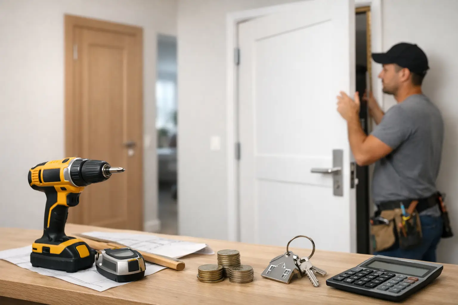 Монтаж на интериорни врати - цена и фактори