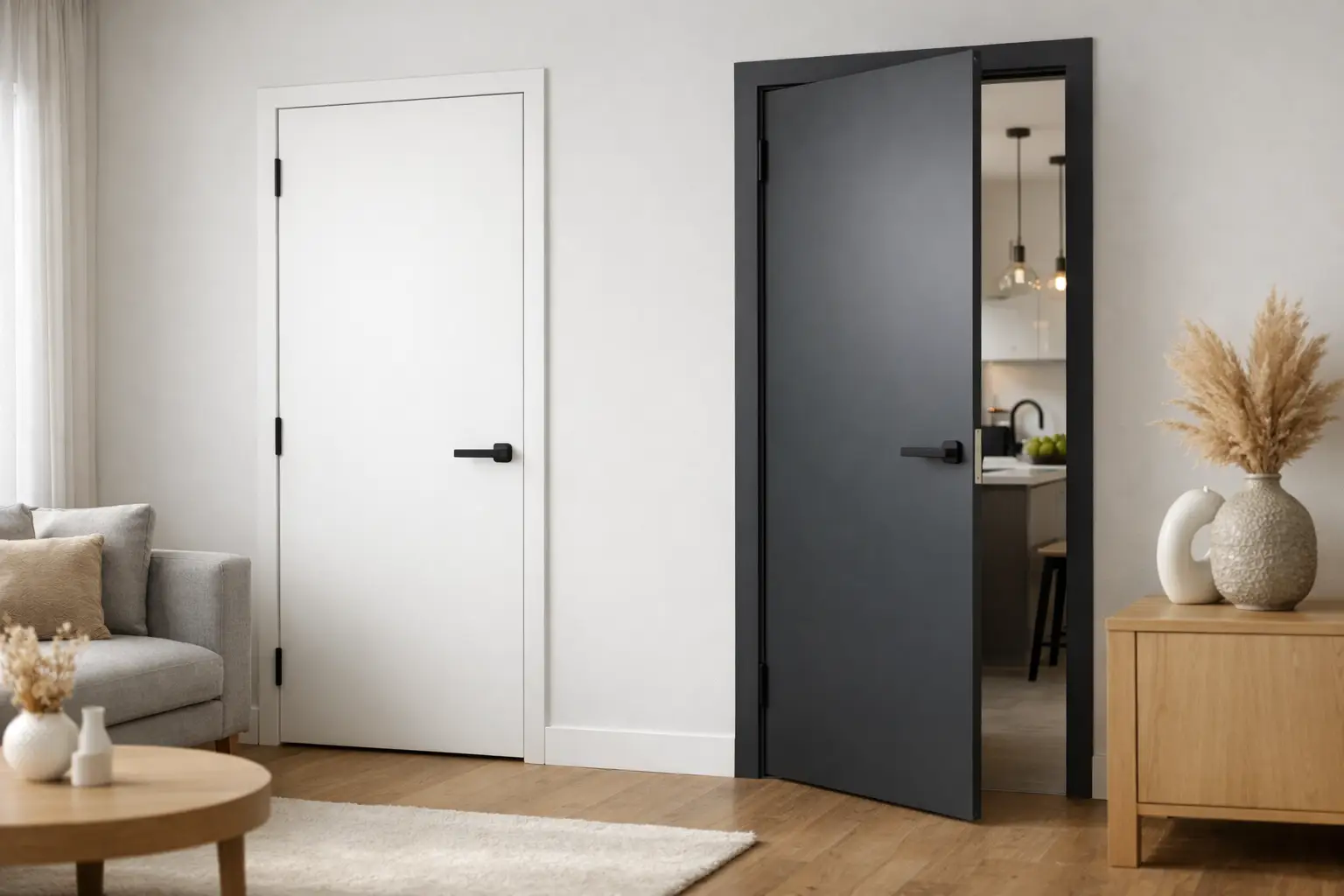 Полиуретаново боядисани врати за модерен дом