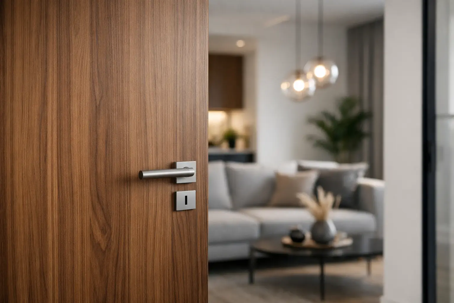 Фурнировани врати за модерен интериор