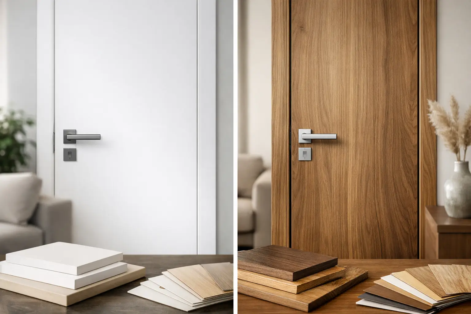 MDF или фурнировани врати - кое да изберете