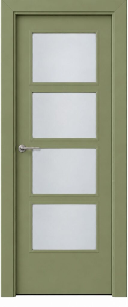 Остъклена Интериорна Врата L50-4V